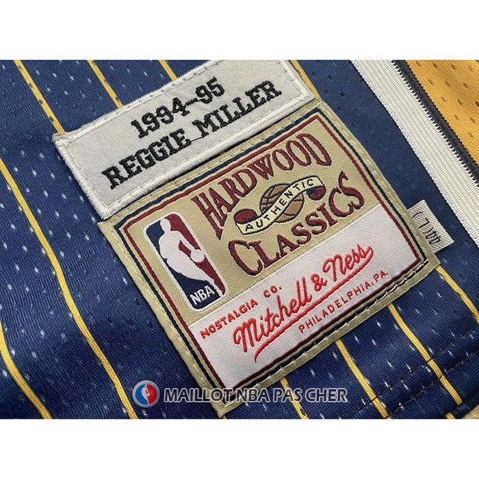 Maillot Indiana Pacers Reggie R.miller NO 31 Mitchell & Ness1994-95 Bleu